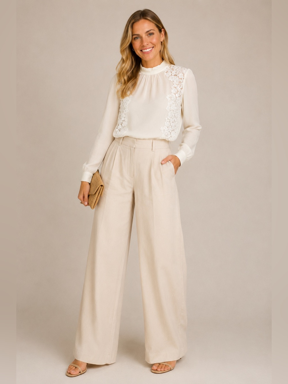 Rebecca Taylor 100% Silk Lace Top